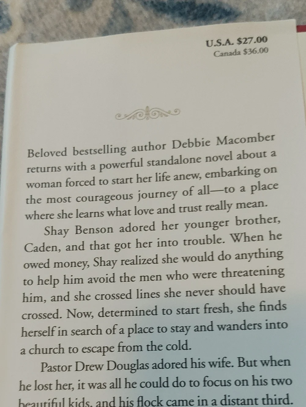 FALL READING: ANY DREAM WILL DO, NOVEL